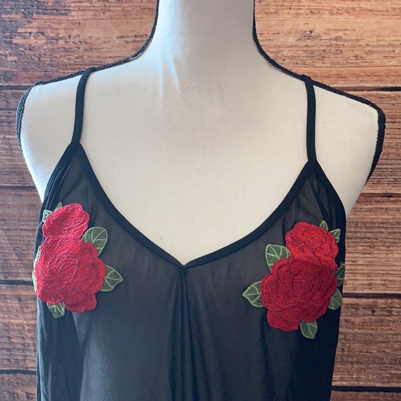 Ella Lust Black Cami Sheer - Picture 4 of 5